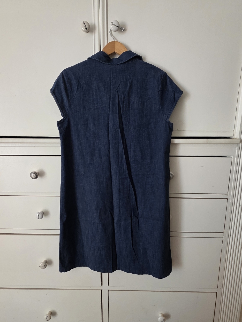 Casual Blue DENIM Dress - Picture 3 of 6